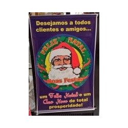 Banner feliz natal 45x70