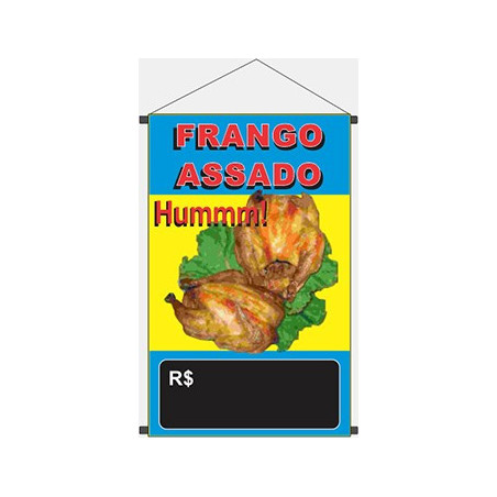 Banner frango assado 45x70