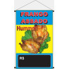 Banner frango assado 45x70