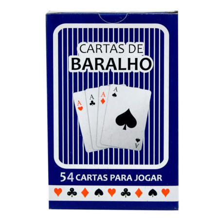 Baralho papel c/54 cartas unit