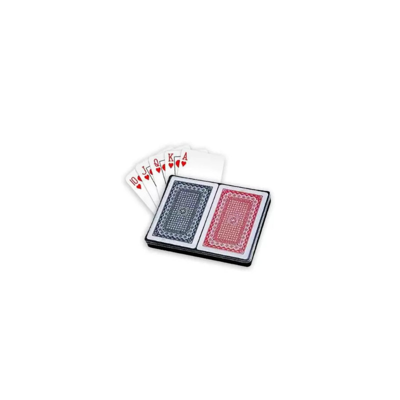 Baralho plast c/2 jogos basic
