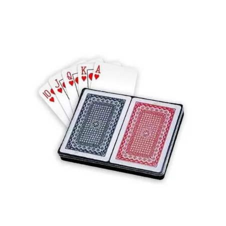 Baralho plast c/2 jogos basic