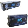 Bateria 9v maxmidia cx c/10un