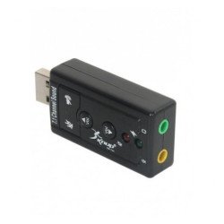 Adaptador placa de som usb 7.1