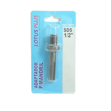 Adaptador sds p/mandril 1/2" lotus