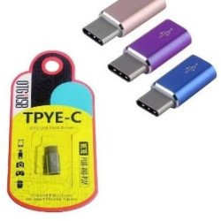 Adaptador type-c otg usb tipo c