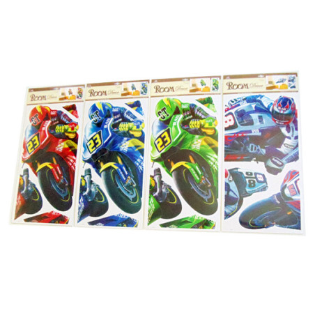 Adesivo pde motos 32x60cm