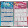 Adesivos p/unha c/16 cart