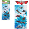 Adesivos relevo aviões stickers