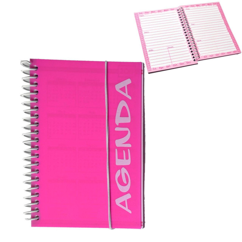 Agenda perman 120fls espiral lisa Agenda perman 120fls espiral lisa