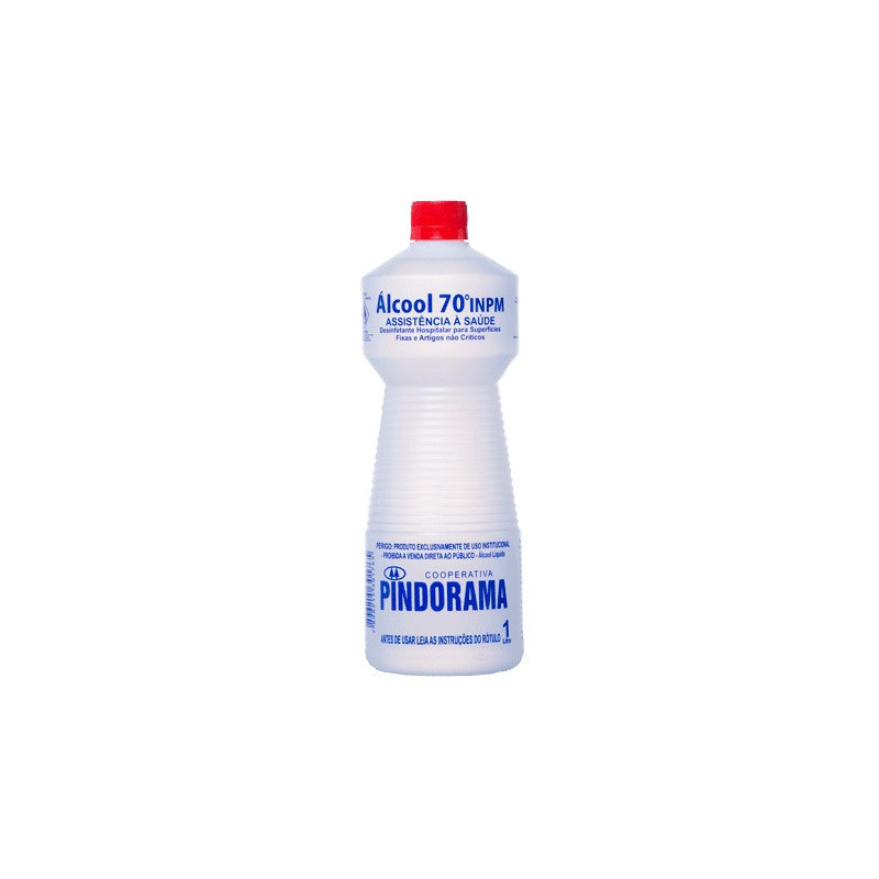 Alcool hidr 70 1L pindorama un