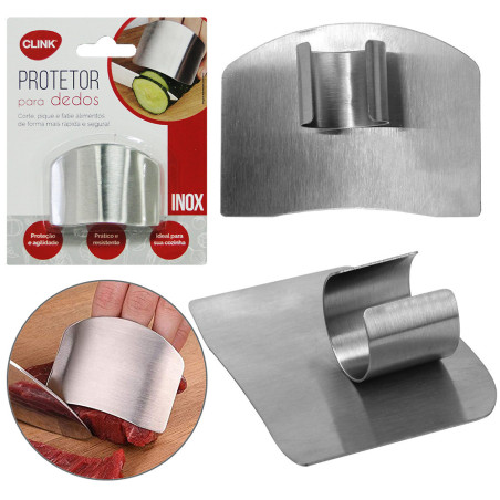 Anel protetor p/dedos inox 6x4,5x2