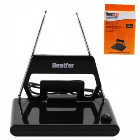 Antena interna p/tv digital/analógica bestfer