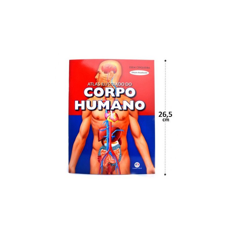 Atlas corpo humano 32 páginas