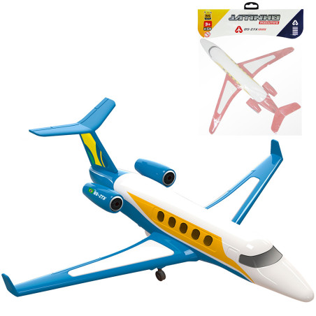 Avião jatinho 25x25x7,5cm