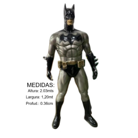 Personagem fibra batman preto