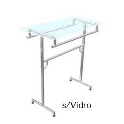 Balcão rack duplo bco wb