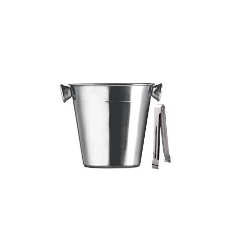 Balde gelo inox pegador 14cm