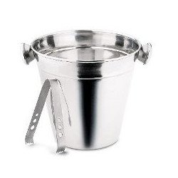 Balde gelo inox pegador 16cm