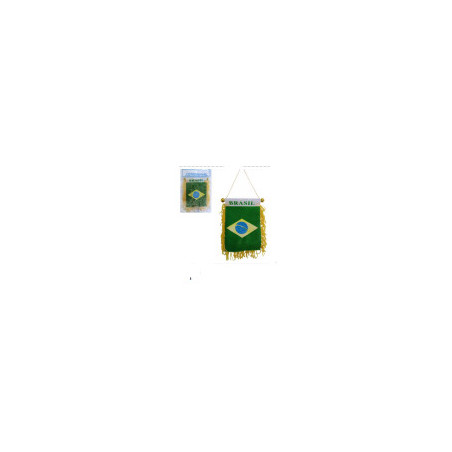 Bandeira Brasil 12x8cm c/ventosa