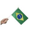 Bandeira Brasil 14x21 c/haste