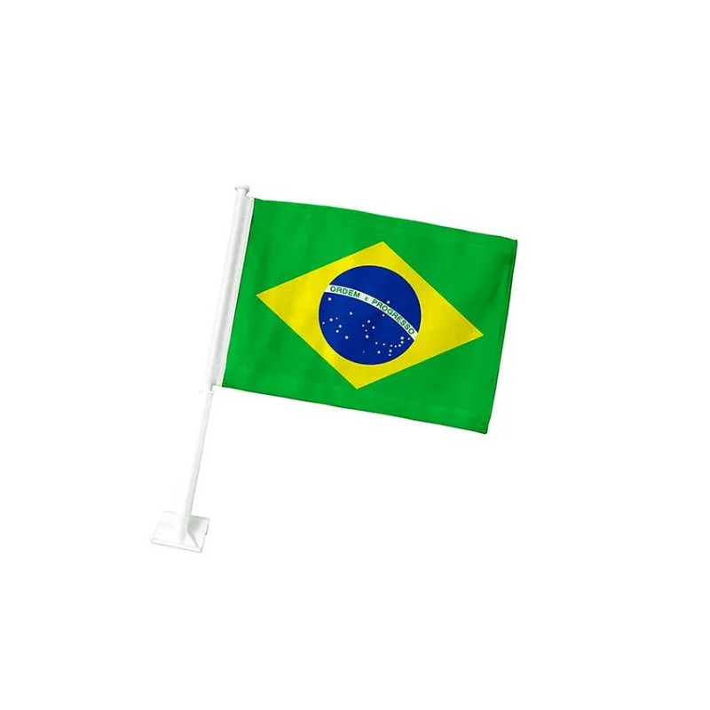 Bandeira Brasil 20x30cm c/hast