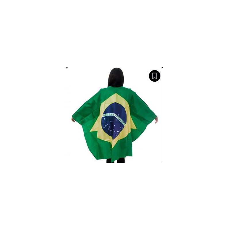 Bandeira Brasil p/vestir 1,40x0,96