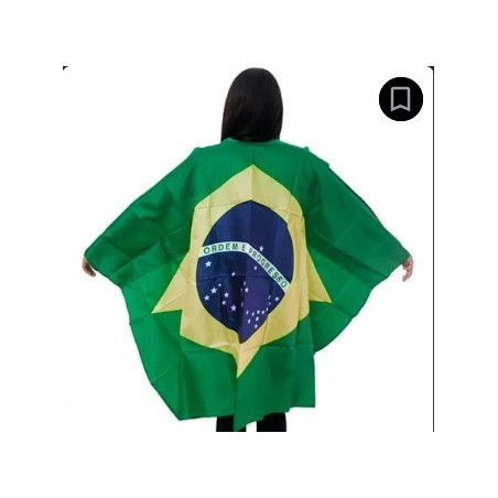 Bandeira Brasil p/vestir 1,40x0,96